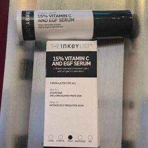 15% Vitamin C and EGF Serum - White & Black